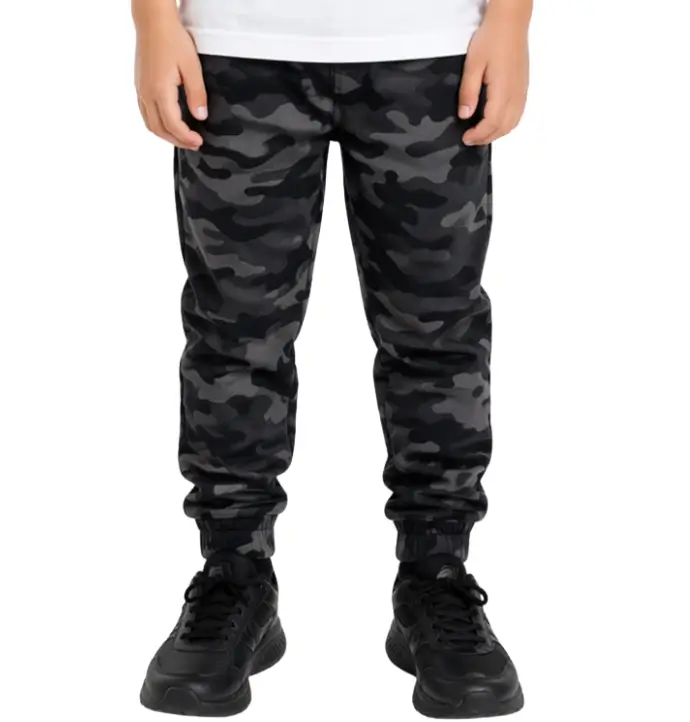 Jogger Camuflado para Niños en Tela Burda